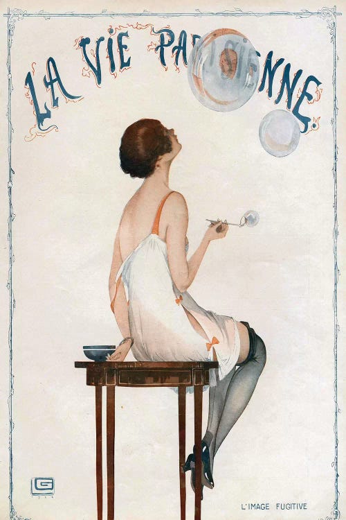 1927 La Vie Parisienne Magazine Cover