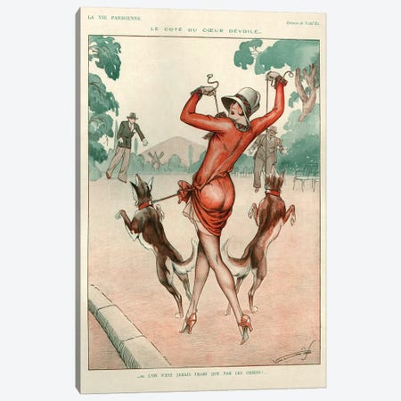 1927 La Vie Parisienne Magazine Plate Canvas Print #TAA139} by The Advertising Archives Canvas Print