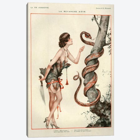1927 La Vie Parisienne Magazine Plate Canvas Print #TAA140} by The Advertising Archives Canvas Art