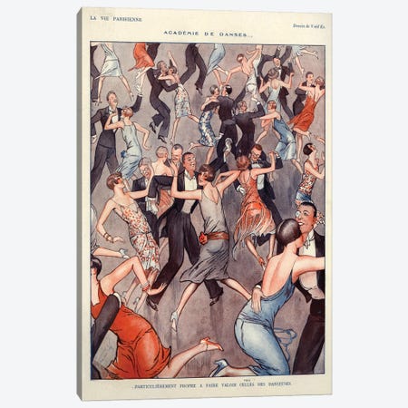 1927 La Vie Parisienne Magazine Plate Canvas Print #TAA141} by The Advertising Archives Canvas Art