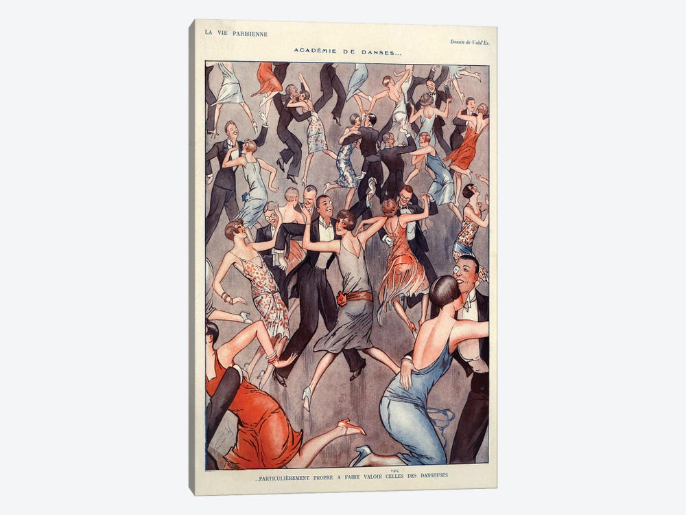 1927 La Vie Parisienne Magazine Plate by The Advertising Archives 1-piece Art Print