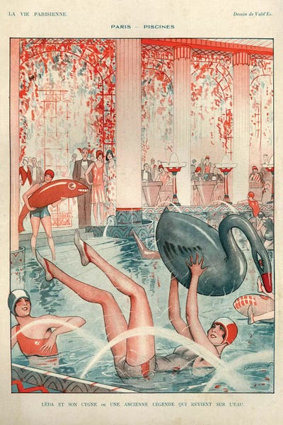 The Advertising Archives: 1928 La Vie Parisienne II Plate by The Advertising Archives