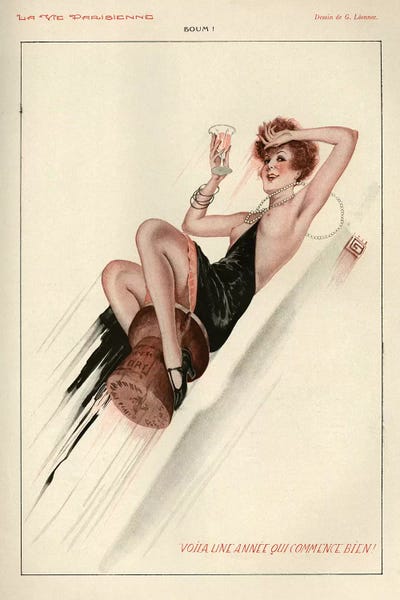 The Advertising Archives: 1928 La Vie Parisienne VI Plate by The Advertising Archives