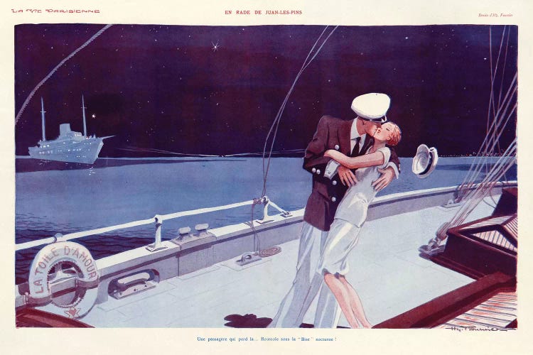 1929 La Vie Parisienne II Plate