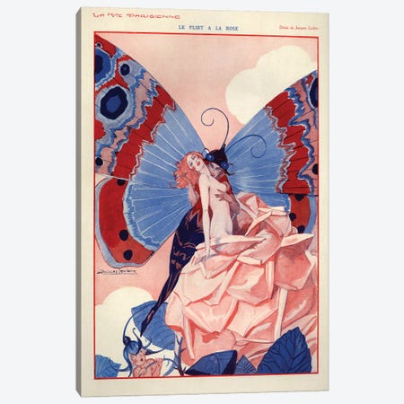 1929 La Vie Parisienne Magazine Plate Canvas Print #TAA156} by The Advertising Archives Canvas Wall Art