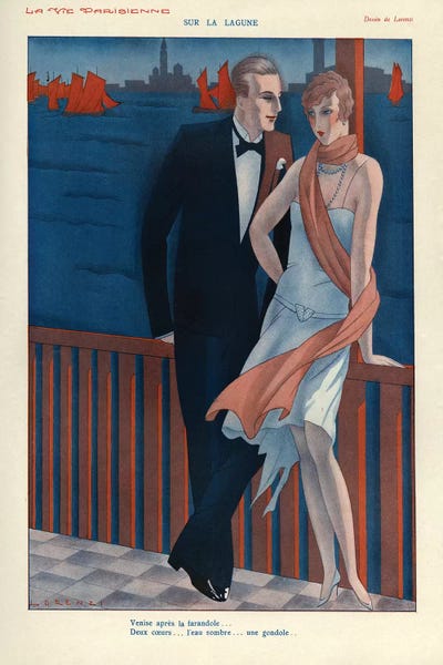 The Advertising Archives: 1929 La Vie Parisienne IV Plate by The Advertising Archives