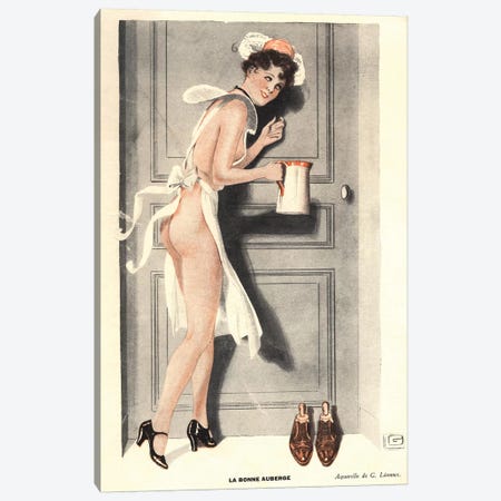 1930s Le Sourire Magazine Cover Canvas Print #TAA160} by The Advertising Archives Canvas Art