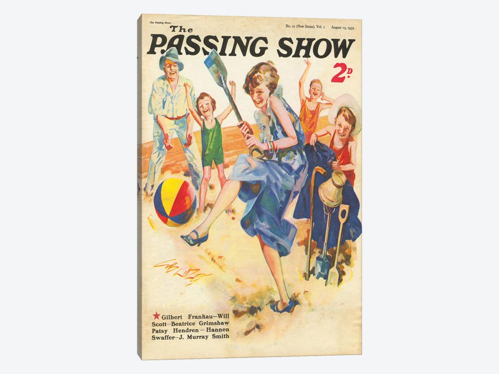 1930s The Passing Show Magazine Cover by The Advertising Archives 1-piece Canvas Artwork