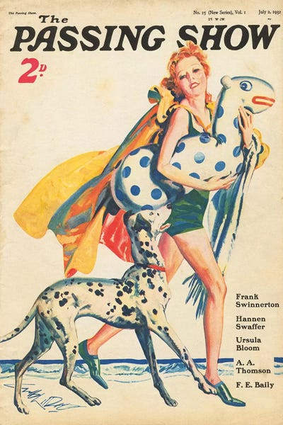 The Advertising Archives: 1930s The Passing Show Cover by The Advertising Archives