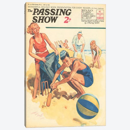 1930s The Passing Show Magazine Cover Canvas Print #TAA164} by The Advertising Archives Art Print