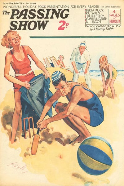 The Advertising Archives: 1930s The Passing Show Cover by The Advertising Archives