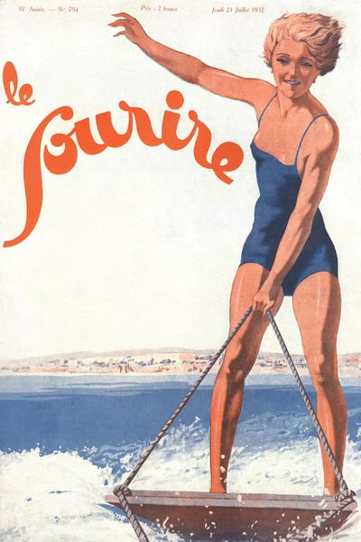 The Advertising Archives: 1932 Le Sourire I Cover by The Advertising Archives