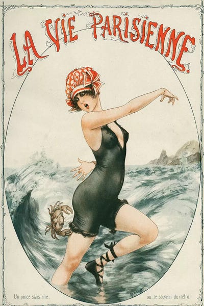 The Advertising Archives: 1919 La Vie Parisienne I Cover by Cheri Herouard