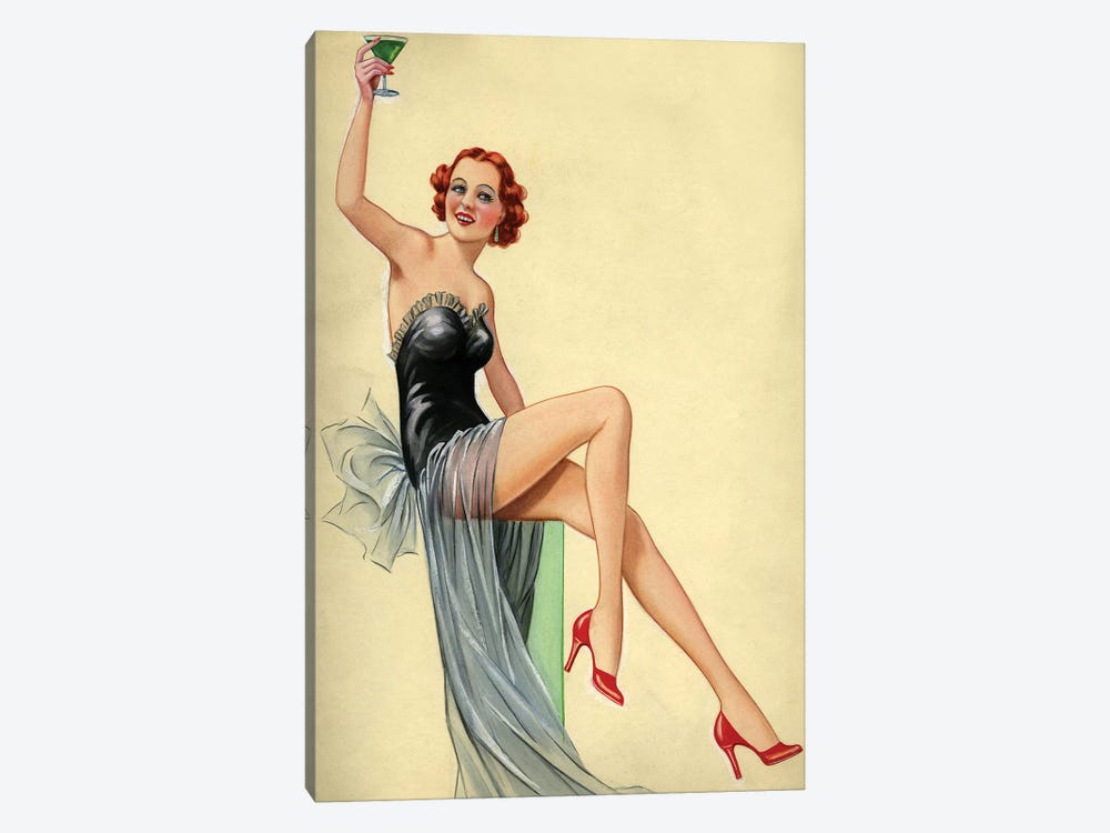 1940s UK Pinups Poster by The Advertising Archives 1-piece Canvas Print