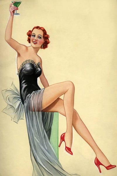 The Advertising Archives: 1940s UK Pinups Poster by The Advertising Archives