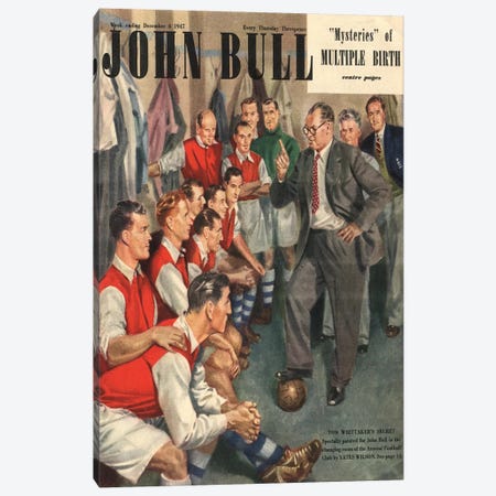 1947 John Bull Magazine Cover Canvas Print #TAA172} by The Advertising Archives Canvas Art Print