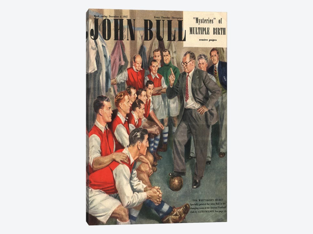 1947 John Bull Magazine Cover by The Advertising Archives 1-piece Canvas Art Print