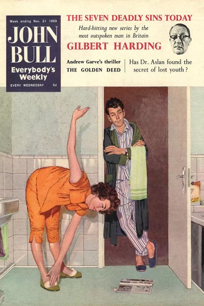 1950 John Bull Cover I by The Advertising Archives art print