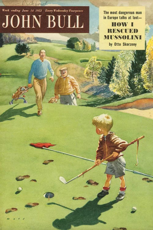 1950 John Bull Magazine Cover