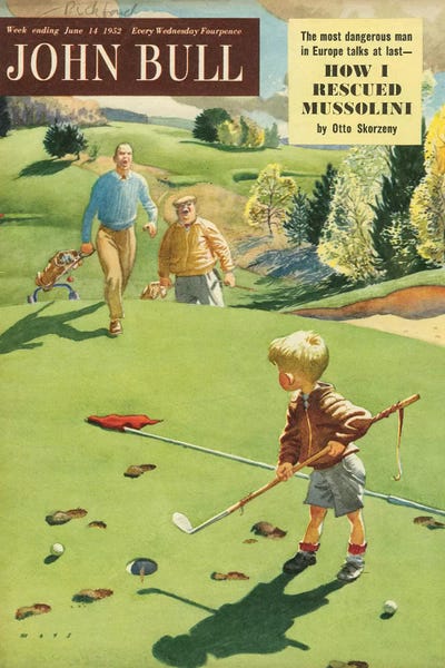 Golf: 1950 John Bull Cover II by The Advertising Archives