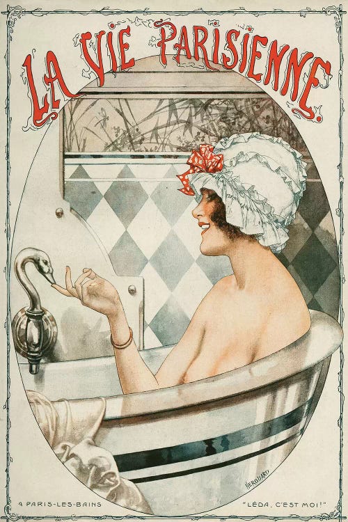 1919 La Vie Parisienne Magazine Cover