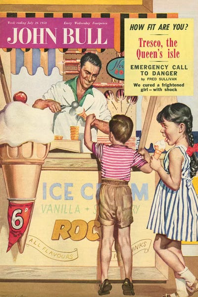 The Advertising Archives: 1958 John Bull Cover II by The Advertising Archives