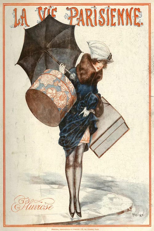 1923 La Vie Parisienne Magazine Cover