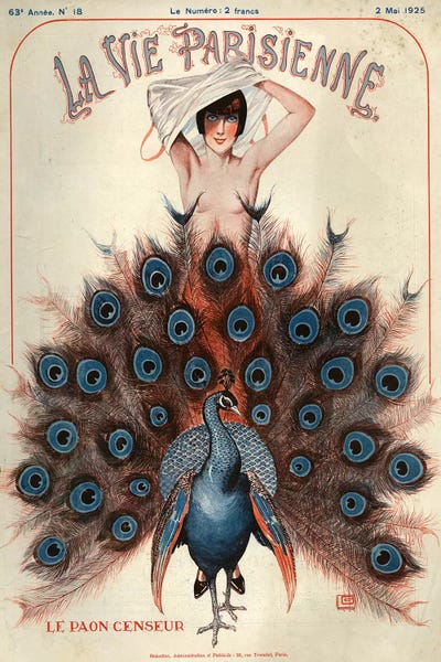 1925 La Vie Parisienne III Cover