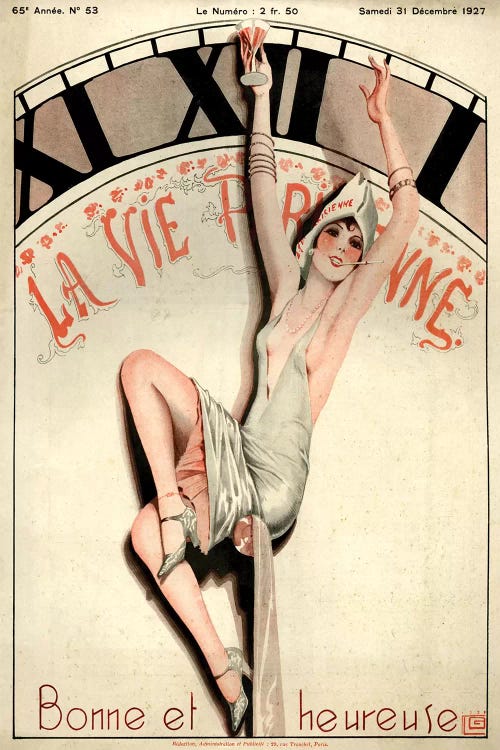 1927 La Vie Parisienne Magazine Cover