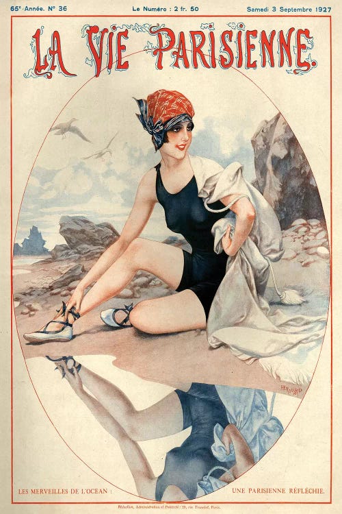 1927 La Vie Parisienne Magazine Cover