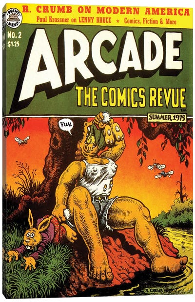 1975 Arcade Comics Revue Canvas Art Print