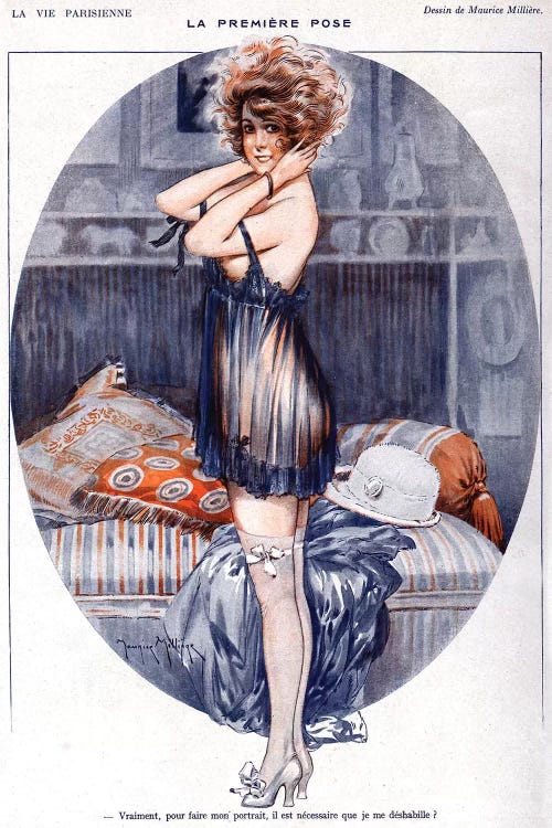 1919 La Vie Parisienne IV Plate