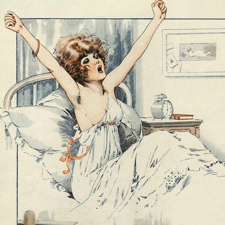 1919 La Vie Parisienne VI Plate