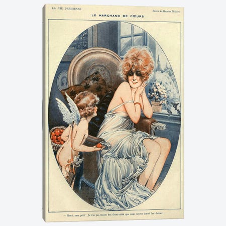 1919 La Vie Parisienne Magazine Plate Canvas Print #TAA23} by The Advertising Archives Canvas Print