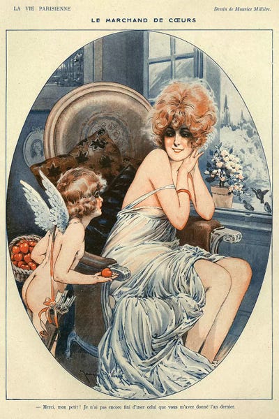 The Advertising Archives: 1919 La Vie Parisienne I Plate by The Advertising Archives