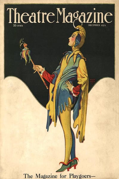 The Advertising Archives: 1921 Theatre Magazine Cover by The Advertising Archives