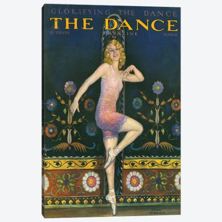1930s The Dance Magazine Cover Canvas Print #TAA262} by The Advertising Archives Canvas Print