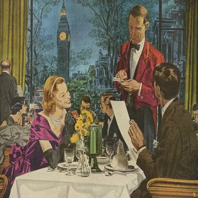 1950s Pan Am Magazine Advert by The Advertising Archives canvas print