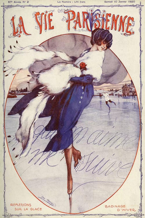 1920 La Vie Parisienne Magazine Cover