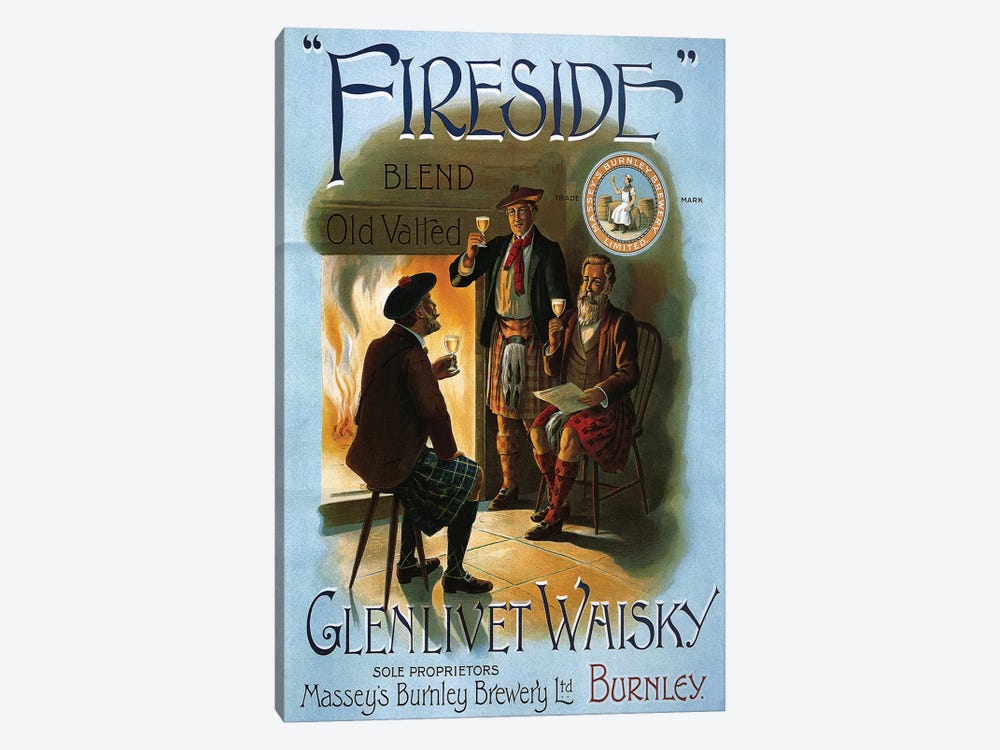 1904 Glenlivet Whisky Poster by The Advertising Archives 1-piece Art Print