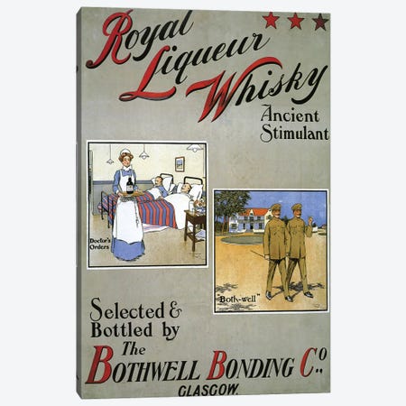 1909 Royal Liqueur Whisky Poster Canvas Print #TAA296} by The Advertising Archives Art Print
