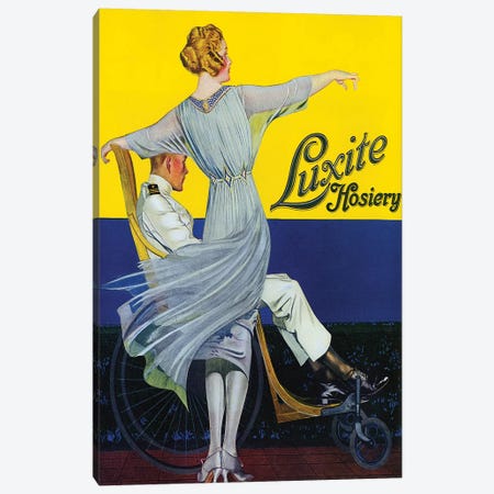 1910s Luxite Hosiery Magazine Advert Canvas Print #TAA298} by The Advertising Archives Canvas Art