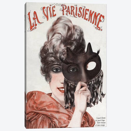 1920 La Vie Parisienne Magazine Cover Canvas Print #TAA315} by The Advertising Archives Canvas Artwork