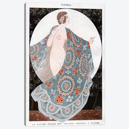 1920 La Vie Parisienne Magazine Plate Canvas Print #TAA316} by Joseph Kuhn-Regnier Canvas Artwork