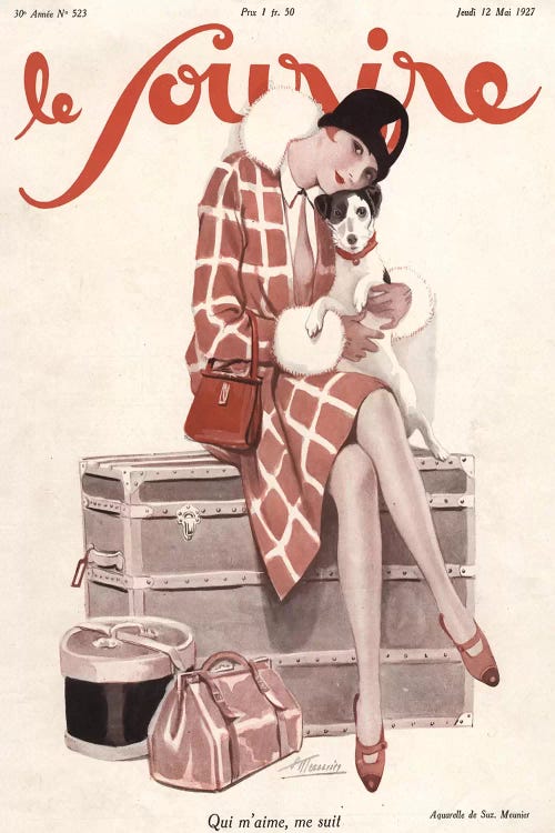 1920s Le Sourire Magazine Cover