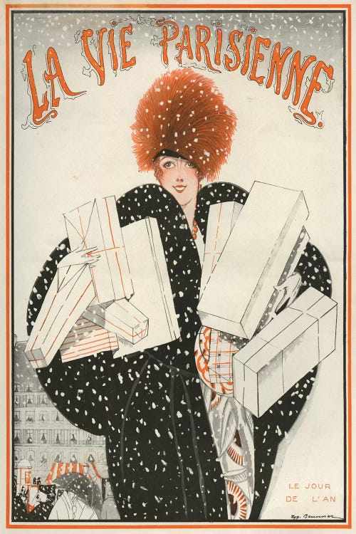 1921 La Vie Parisienne Magazine Cover