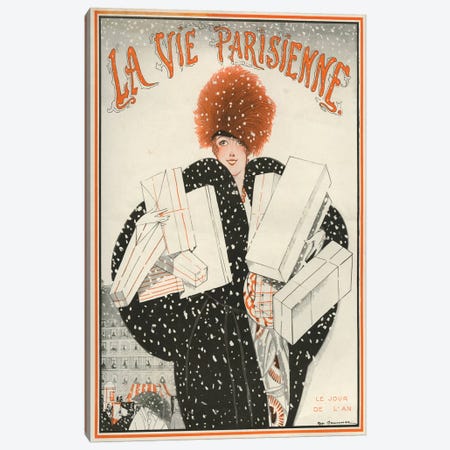 1921 La Vie Parisienne Magazine Cover Canvas Print #TAA339} by The Advertising Archives Art Print
