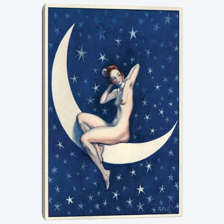 1921 La Vie Parisienne Magazine Plate Canvas Print #TAA342} by Georges Pavis Canvas Artwork