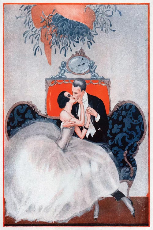 1923 La Vie Parisienne Magazine Plate