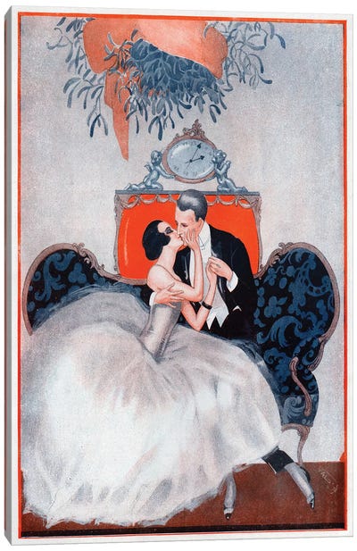 1923 La Vie Parisienne Magazine Plate Canvas Art Print - The Advertising Archives